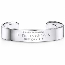 Return to Tiffany & Co. Sterling Silver Cuff Bangle