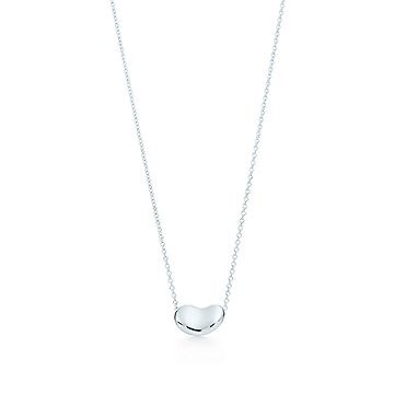 Elsa Peretti Medium Bean Pendant on 18" chain