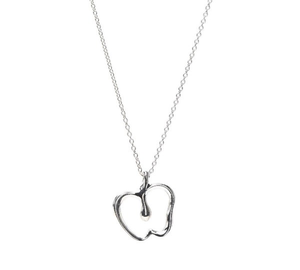 Elsa Peretti Open Apple Pendant on a 16'' chain