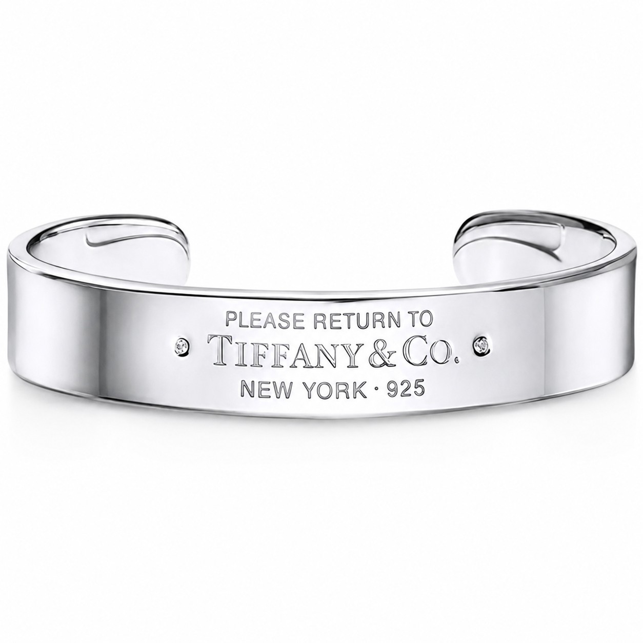 Return to Tiffany & Co. Sterling Silver Cuff Bangle