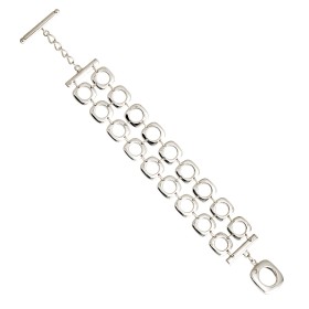 Paloma Picasso Double Cushion Bracelet 7.5" long.  