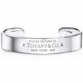 Return to Tiffany Sterling Silver Cuff Bangle