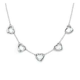 Elsa Peretti 5 Mini Open Heart Necklace