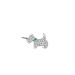 Tiffany & Co. Diamond 18K Mini Scottie Dog Necklace