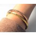 Tiffany & Co. 1837 Interlocking Bicolor Bangle Bracelet