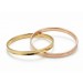 Tiffany & Co. 1837 Interlocking Bicolor Bangle Bracelet
