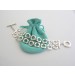 Paloma Picasso Double Cushion Bracelet 7.25" long.
