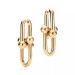 Tiffany City HardWear Link Earrings in Yellow Gold