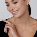 Paloma Picasso Graffiti Heart & Arrow Diamond White Gold Pendant