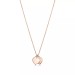Return to Tiffany Double Heart Tag Pendant in Rose Gold Mini