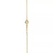 Return to Tiffany™ Mini Double Blue Heart Tag Pendant in Yellow Gold Clasp