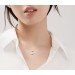 Return to Tiffany™ Mini Pink Double Heart Tag Pendant 