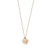 Return to Tiffany™ Mini Double Blue Heart Tag Pendant in Yellow Gold Back