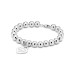 "Return to Tiffany" Heart Tag Bracelet in Silver, 8 mm