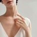 Return to Tiffany Narrow Ring White Gold with Diamonds