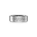 Return to Tiffany Narrow Ring White Gold with Diamonds