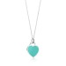 Return to Tiffany™ Blue® Heart Tag Charm in Silver