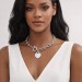 "Return to Tiffany" Heart Tag Toggle Link Lifesaver Necklace  Rihanna