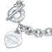 "Return to Tiffany" Heart Tag Toggle Link Lifesaver Bracelet (Default)