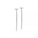 Tiffany T Diamond Bar Earrings Sterling Silver