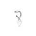 "Return to Tiffany" Heart Tag Hoop Earrings
