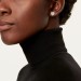 Return to Tiffany Heart Tag Earrings in Sterling Silver with a Diamond, Mini