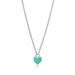 Return to Tiffany® Full Heart Pendant in Sterling Silver with Tiffany Blue