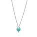 Return to Tiffany® Full Heart Pendant in Sterling Silver with Tiffany Blue