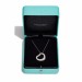 Elsa Peretti® Open Heart Pendant in White Gold with Pavé Diamonds